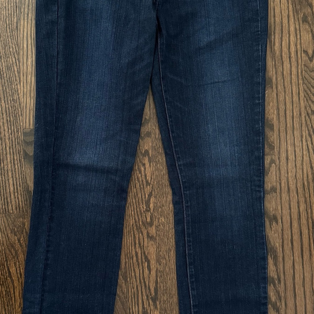 Paige Dark Blue Denim Jeans - like new